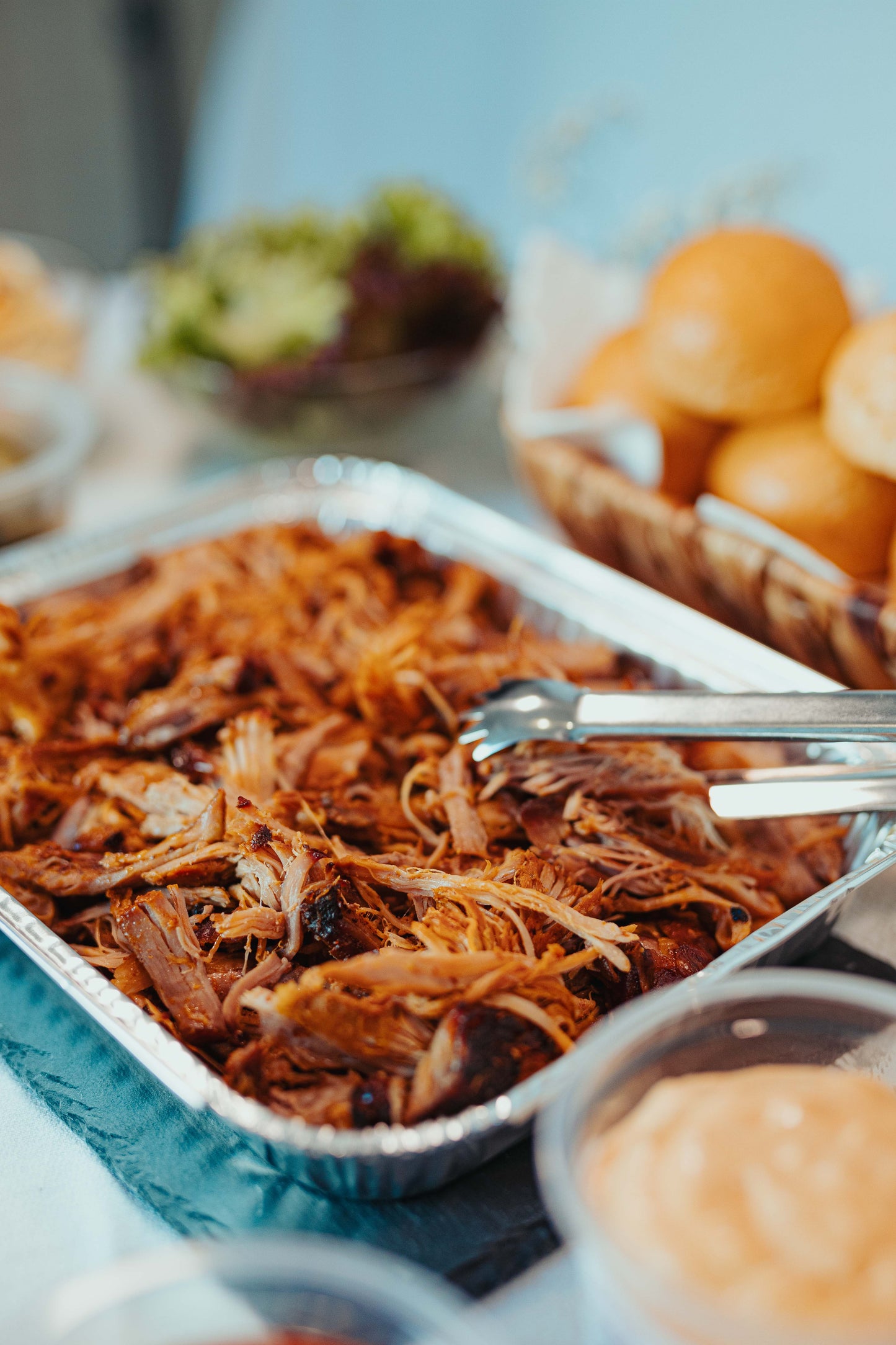 Box de Sandwiches de Pulled Pork para 10 personas.