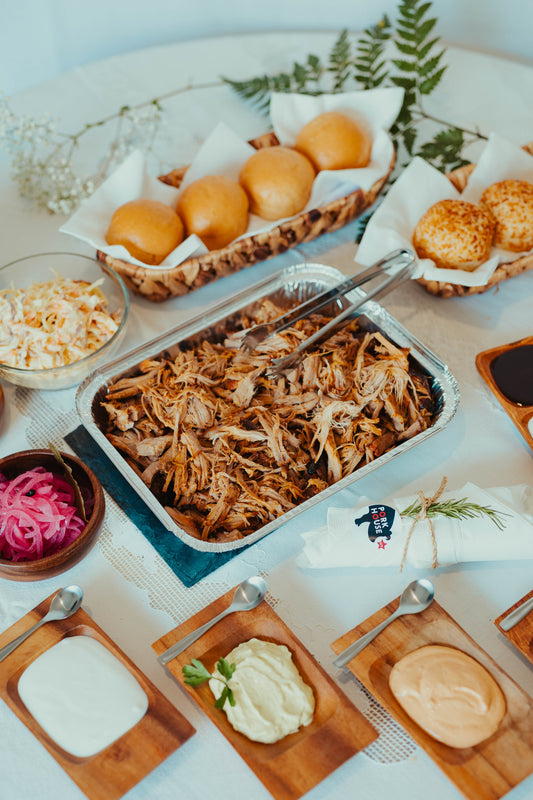 Box de Sanwiches de Pulled Pork para 20 personas