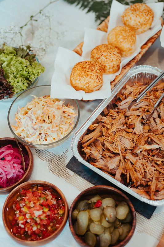 Box de Sanwiches de Pulled Pork para 30 personas